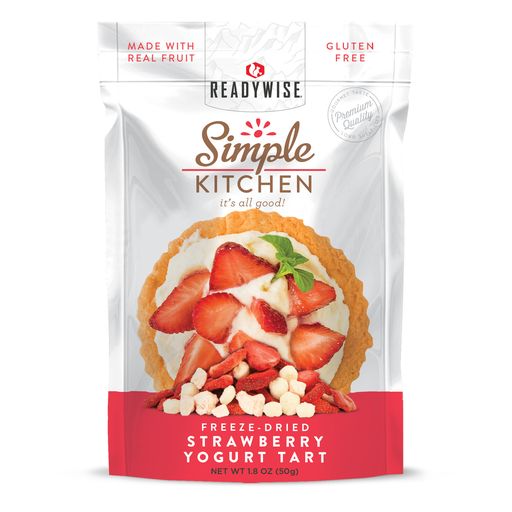 6 CT Case Simple Kitchen Strawberry Yogurt Tart