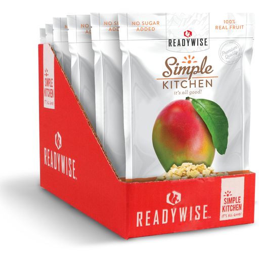 6 CT Case Simple Kitchen  Mango