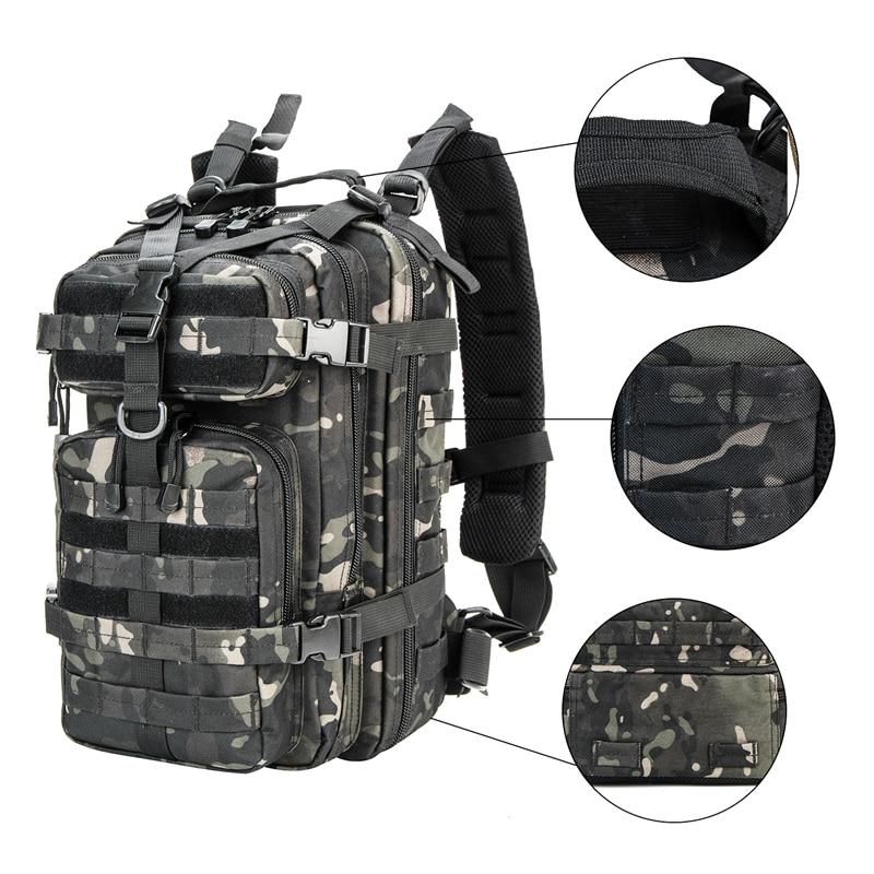 Outdoor Military Rucksacks 1000D Nylon 30L Waterproof Tactical